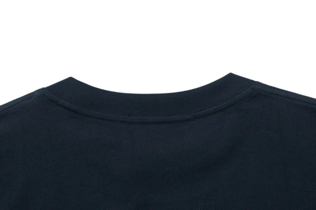Acne Studios 2026 New Arrival logo Same Style t 100％ 32 ：Dark Blue Size：XS S M L